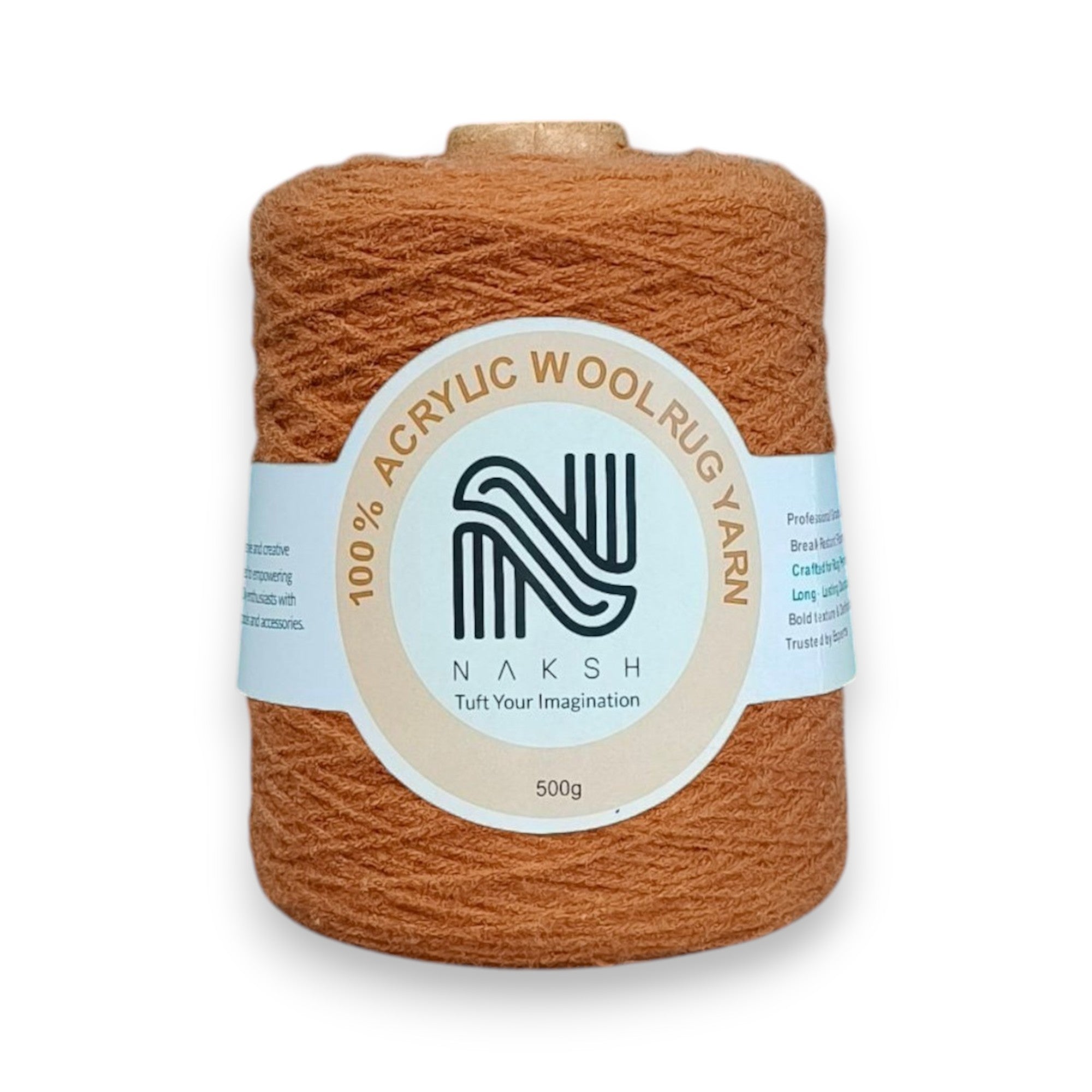 Acrylic Yarn – 4 Ply Soft & Durable Knitting and Tufting Yarn for Rugs, Crafts & DIY Projects
