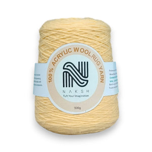 Acrylic Yarn – 4 Ply Soft & Durable Knitting and Tufting Yarn for Rugs, Crafts & DIY Projects