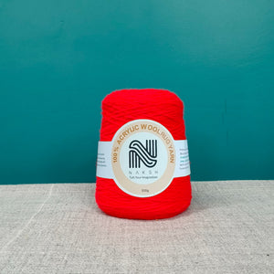 Acrylic Yarn – 4 Ply Soft & Durable Knitting and Tufting Yarn for Rugs, Crafts & DIY Projects