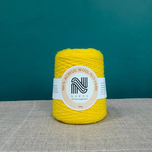 Acrylic Yarn – 4 Ply Soft & Durable Knitting and Tufting Yarn for Rugs, Crafts & DIY Projects