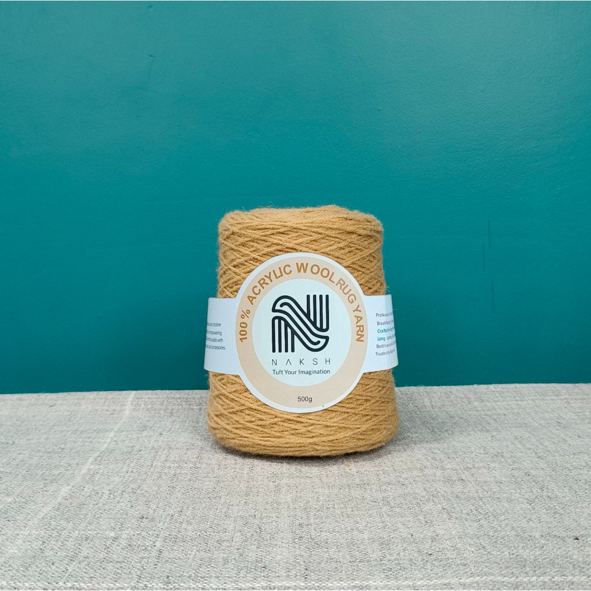 Acrylic Yarn – 4 Ply Soft & Durable Knitting and Tufting Yarn for Rugs, Crafts & DIY Projects