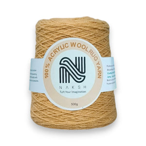 Acrylic Yarn – 4 Ply Soft & Durable Knitting and Tufting Yarn for Rugs, Crafts & DIY Projects