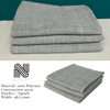 Naksh Premium Grey Tufting Fabric | High-Density Primary Tufting Cloth for Rug Tufting, Carpet Making & Punch Needle
