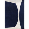 Bold Geometric Wool Rug | Hand Tufted Abstract Carpet | Vibrant 100% NZ Wool Rug | Ideal for Colorful Homes & Artistic Interiors