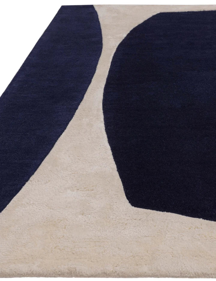 Bold Geometric Wool Rug | Hand Tufted Abstract Carpet | Vibrant 100% NZ Wool Rug | Ideal for Colorful Homes & Artistic Interiors