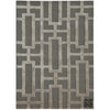 Geometric Cut Pile Wool Rug | Hand Tufted Modern Carpet | Designer Look for Bedroom Decor, Hallways, Living Room & Home Styling