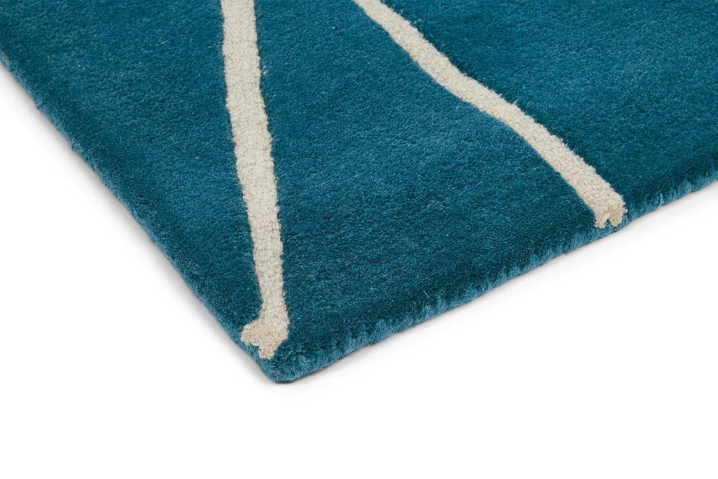 Modern Geometric Wool Rug | Hand Tufted 100% NZ Wool | Perfect Housewarming Gift | Stylish Handmade Area Carpet for New Homes