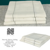 Premium White Polyester Tufting Fabric with Black Guidelines | Professional Primary Tufting Cloth By Naksh Carpets